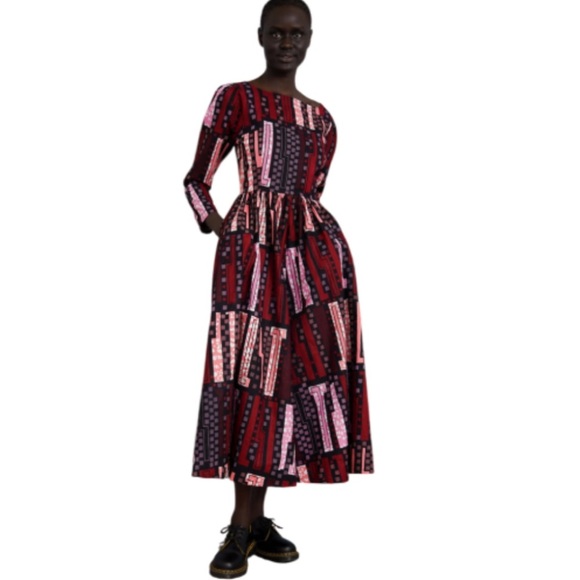 KEMI TELFORD Yemisola Greta Midi Dress - Small - Picture 4 of 15